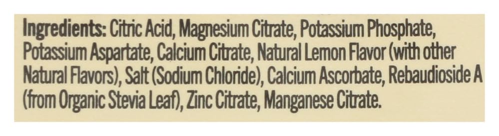 Top: Electrolyte single 