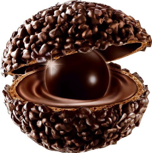 Toe: Ferrero dark chocolate