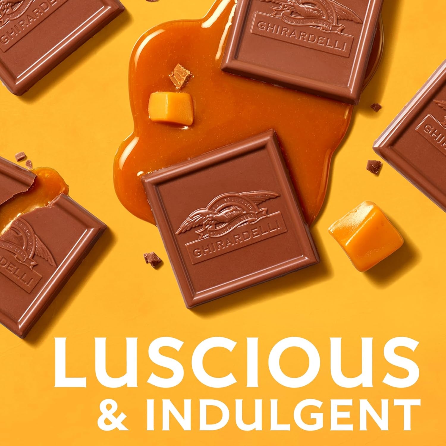 Toe: Ghirardelli caramel