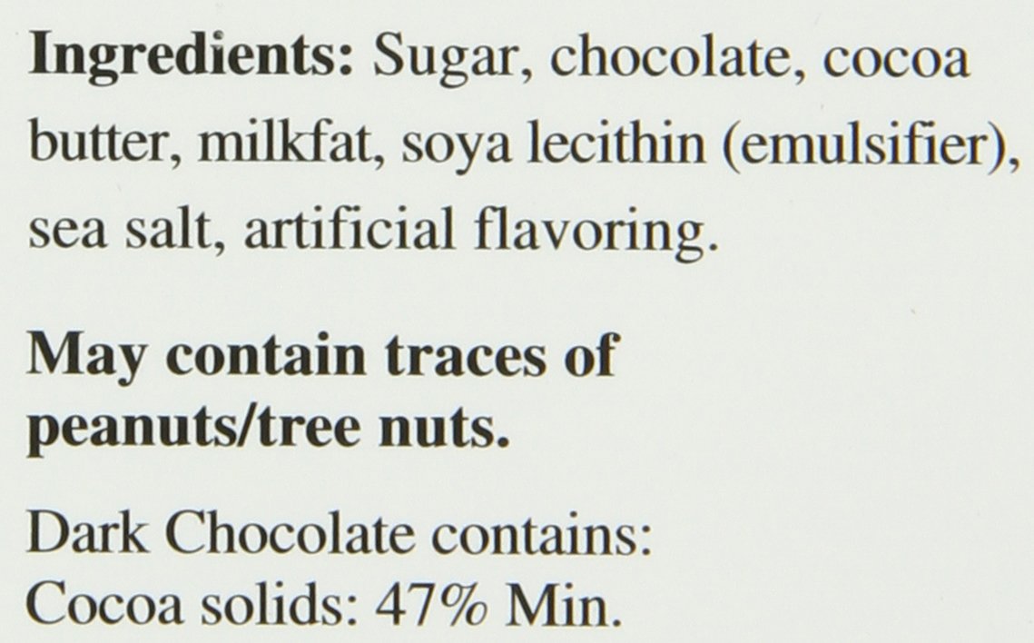 Toe: Dark chocolate sea salt