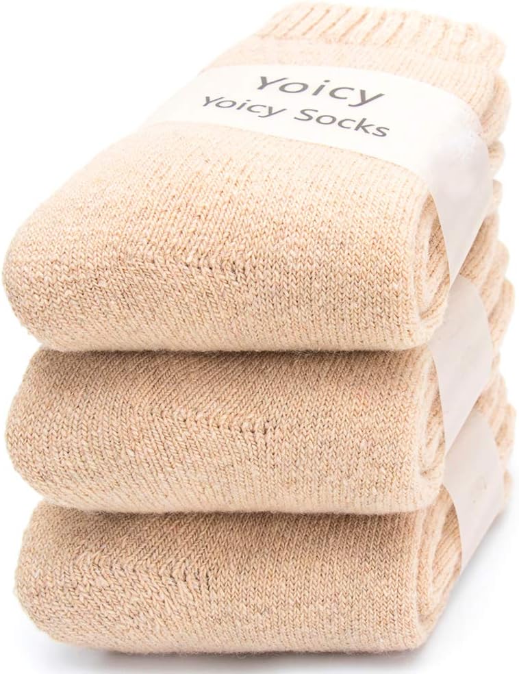 Ankle: Warm tan socks