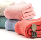 Ankle: Warm tan socks