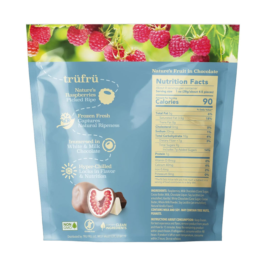 Toe: White chocolate raspberry