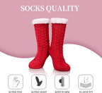 Ankle: Red cozy socks