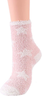 Ankle: Star-print cozy socks