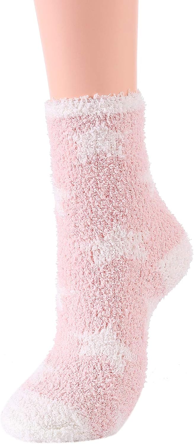 Ankle: Star-print cozy socks