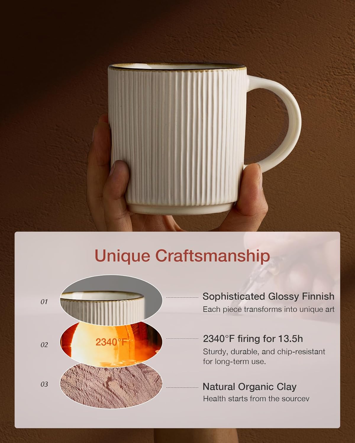 Outside: Oversized cozy mug