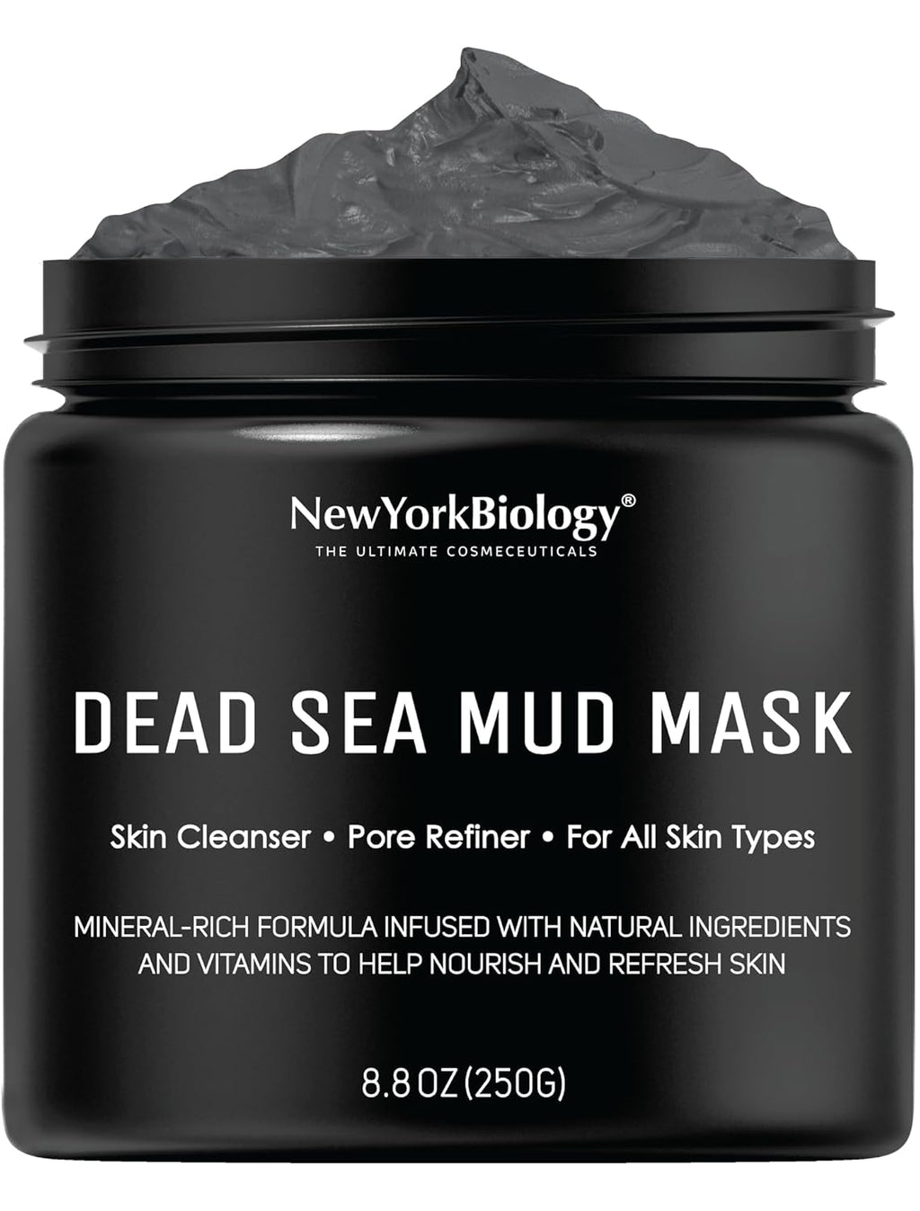 Top: Charcoal mask