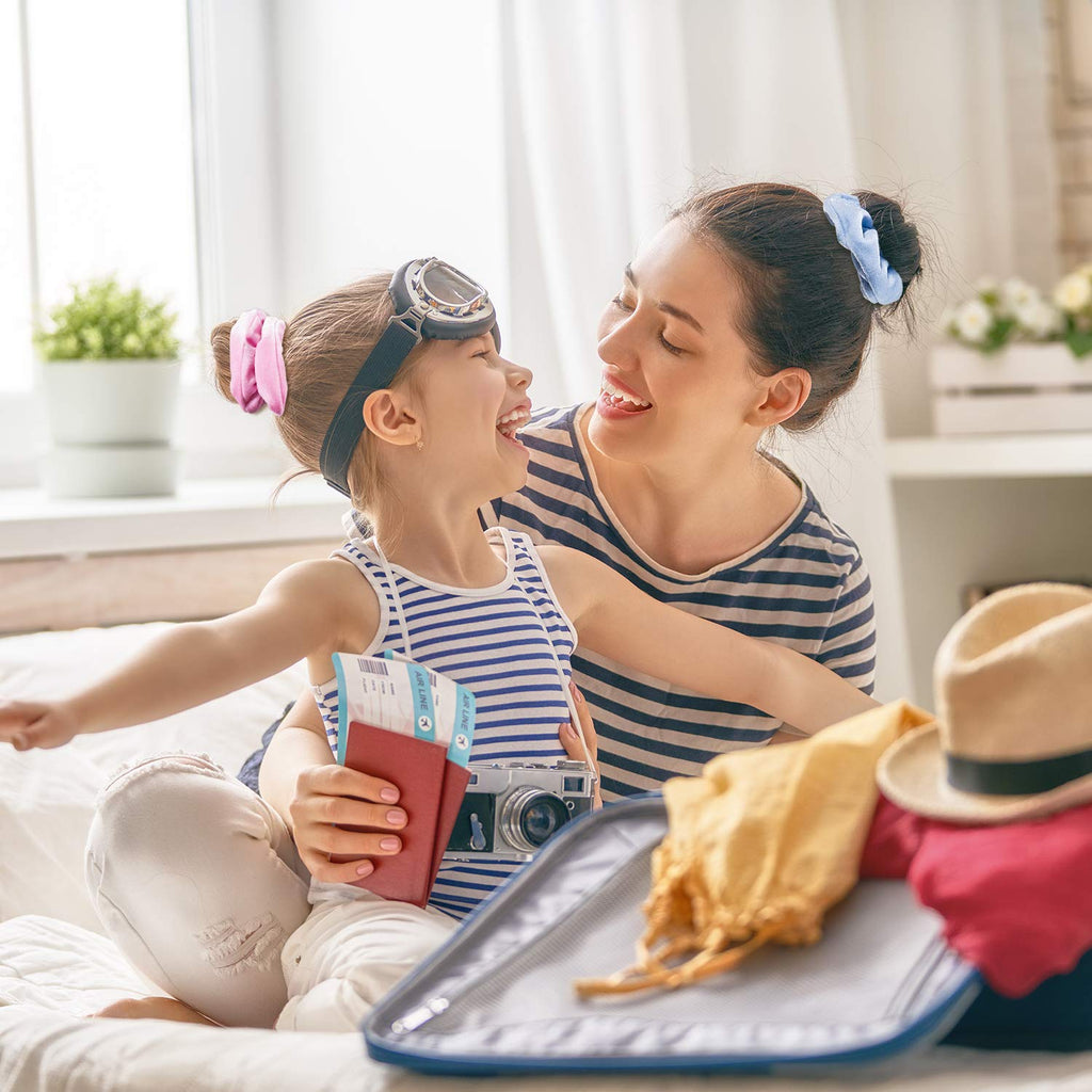 Top: Pastel scrunchie