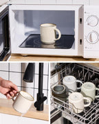 Outside: Oversized cozy mug