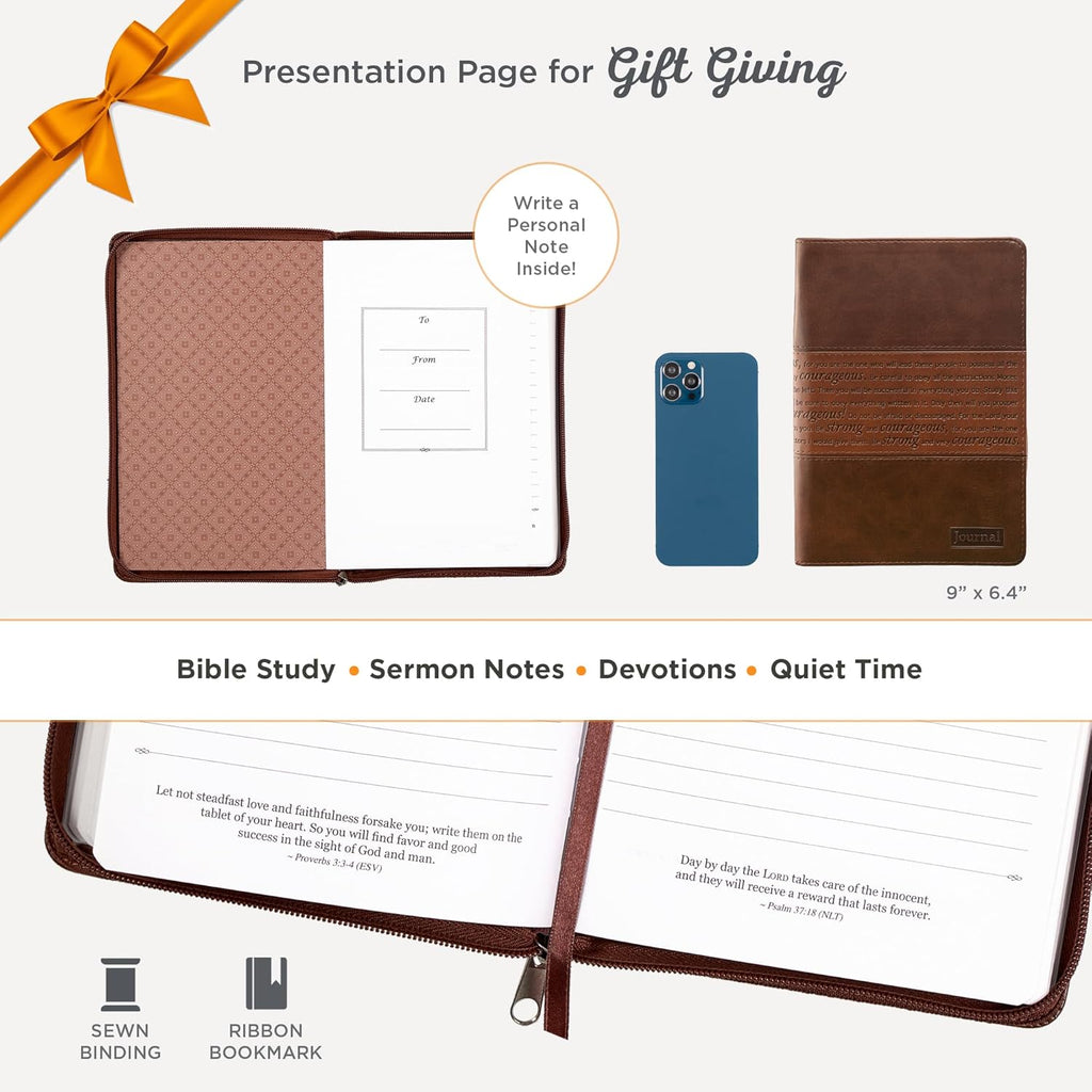 Calf: Faux-leather journal