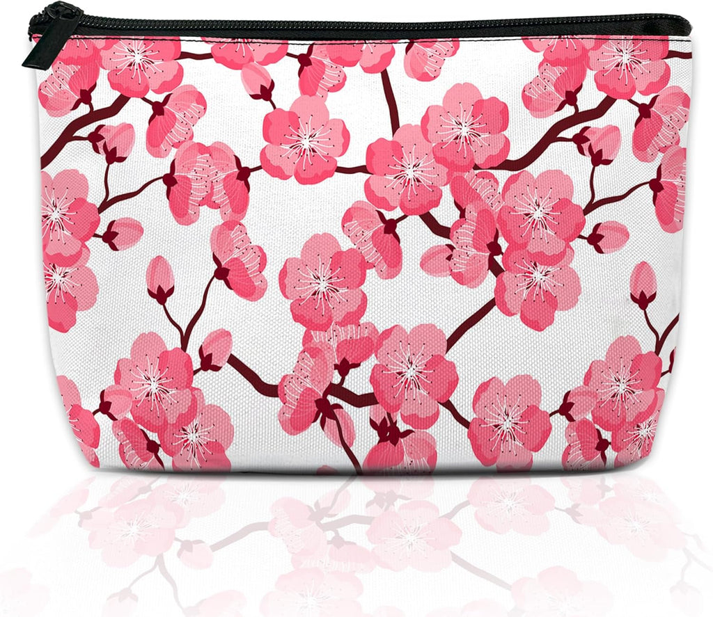 Outside: Cherry blossom-themed beauty bag