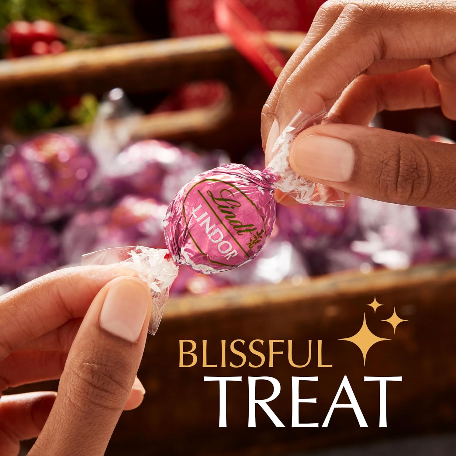 Toe: Strawberry & cream Lindt