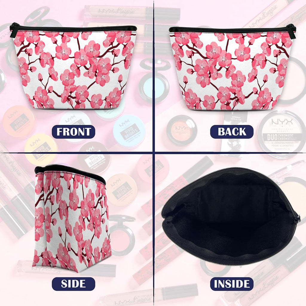 Outside: Cherry blossom-themed beauty bag