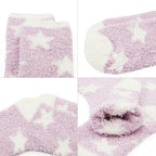 Ankle: Star-print cozy socks