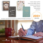 Calf: Faux-leather journal