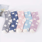 Ankle: Star-print cozy socks