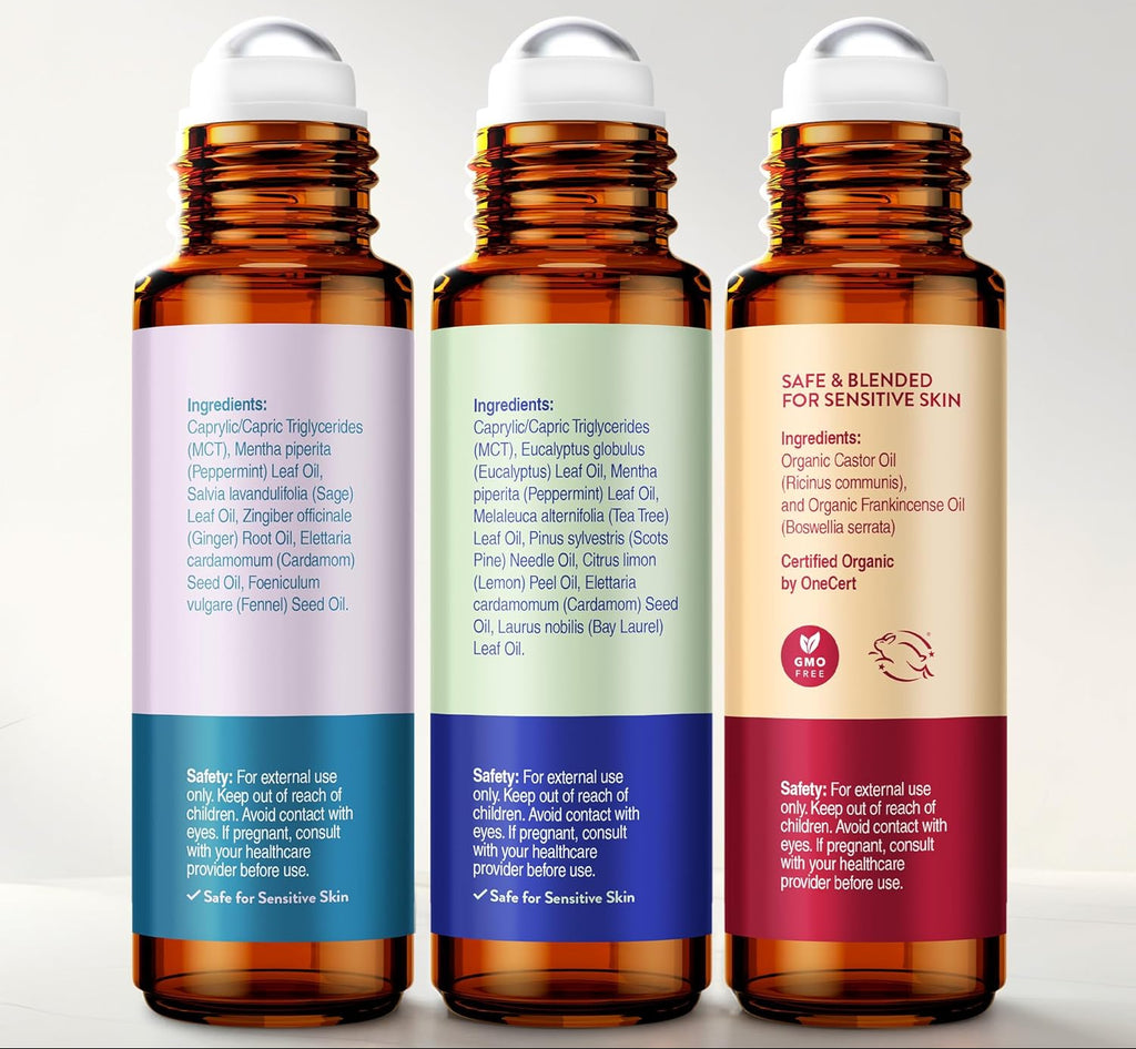 Heel: Essential-oil roller