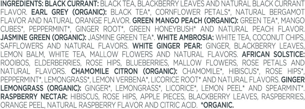 Top: Tea sachet