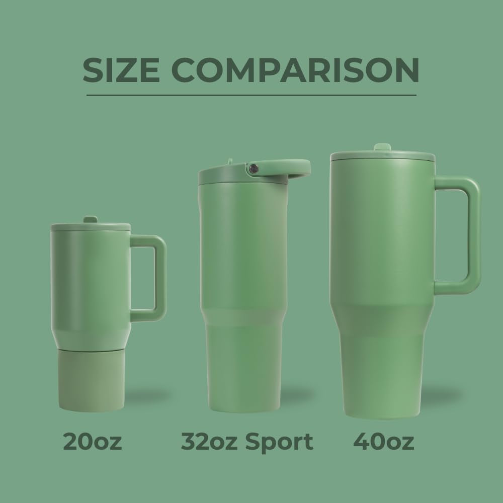 Outside: Insulated tumbler (sage)
