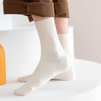 Ankle: Neutral ribbed socks