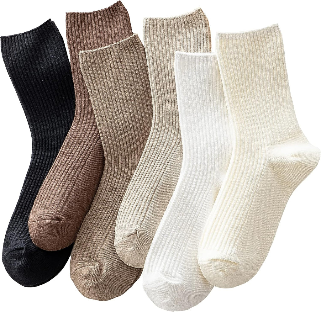 Ankle: Neutral ribbed socks