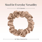 Top: Satin scrunchie