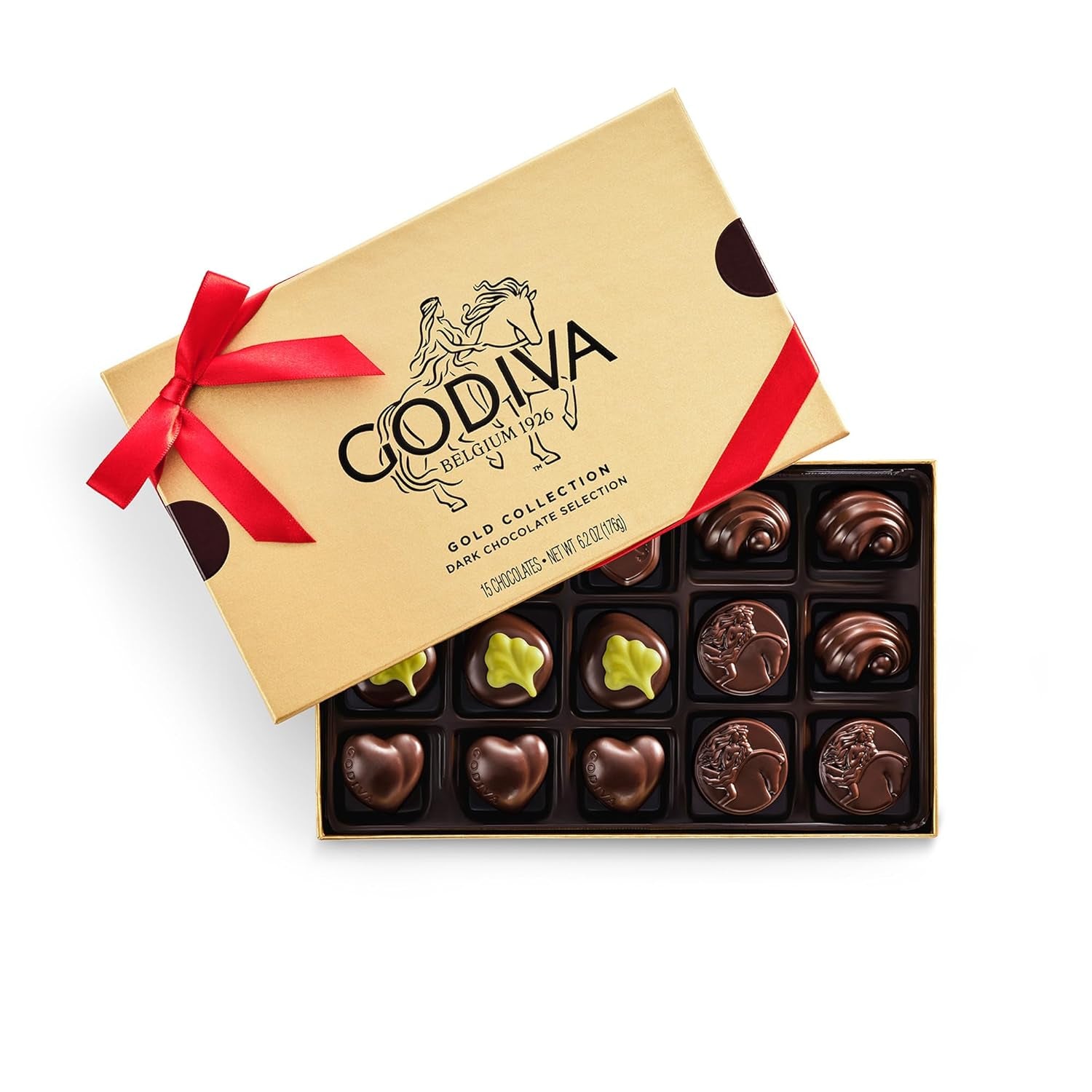 Toe: Godiva dark chocolate
