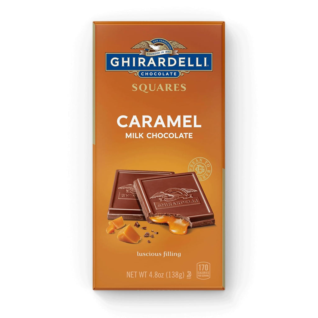 Toe: Ghirardelli caramel