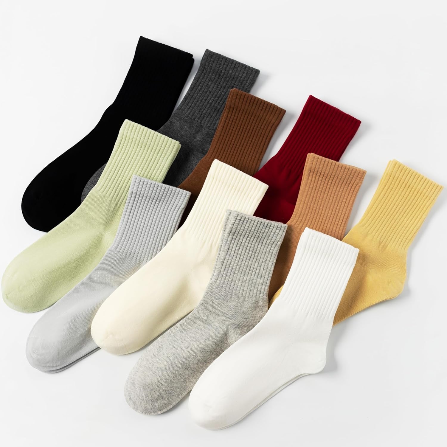 Ankle: Heather gray socks