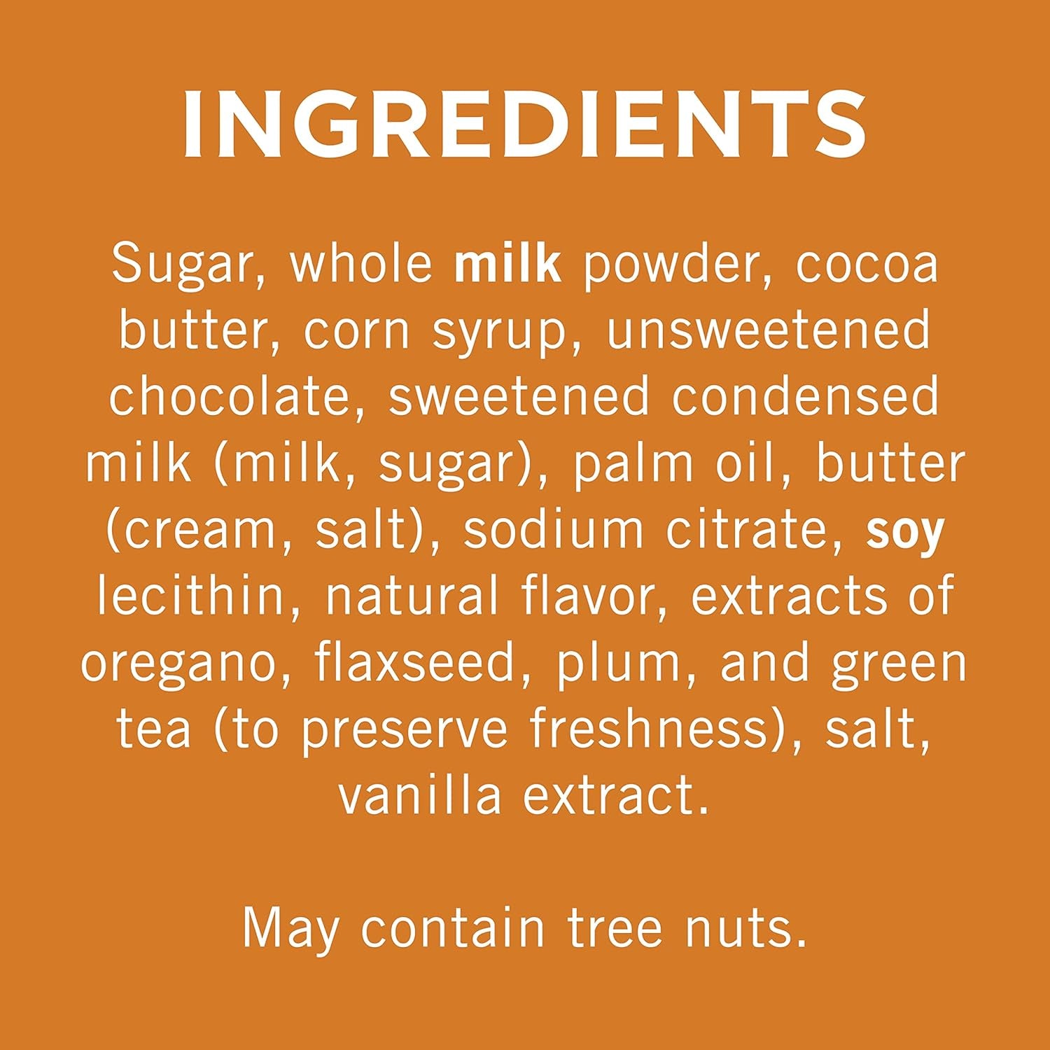 Toe: Ghirardelli caramel