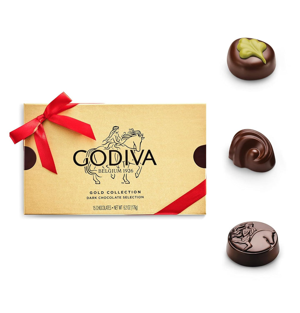 Toe: Godiva dark chocolate